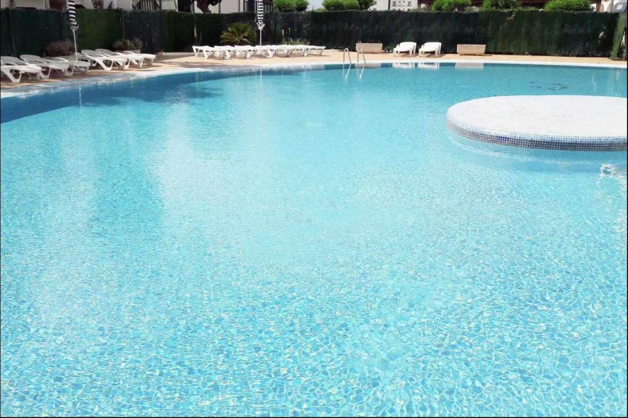 Apartamento Bajo Con Piscina Macarella Cala'N Blanes  Exterior photo